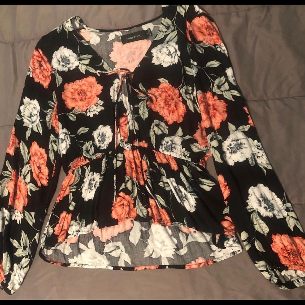 Flowy long sleeve shirt